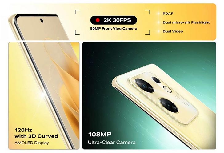 Infinix Zero 30 4G Camera